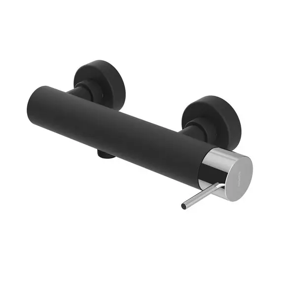 Značkový Sapho ULTRAMIX Nástěnná sprchová baterie 150mm černá mat/chrom