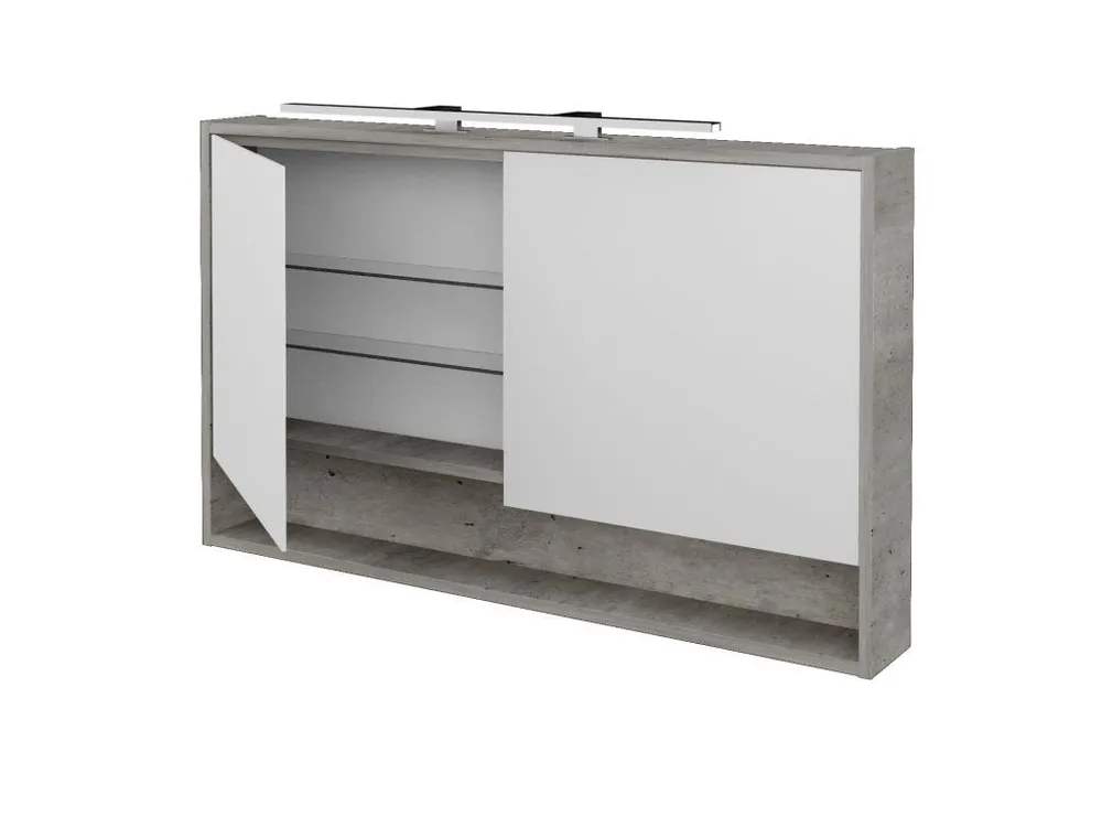 Zlevněný Dvoudveřová galerka FOCUS GA2OE 120 - D01 Beton