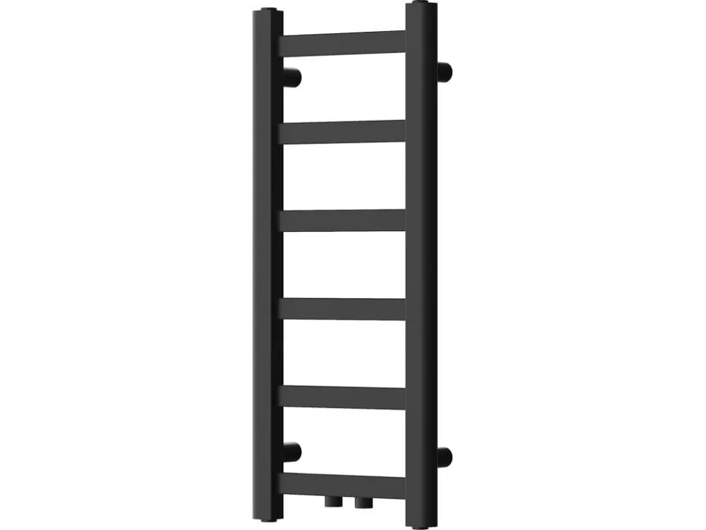Pouze Dnes MEXEN - Bolt otopný žebřík/radiátor 700 x 300 mm, 141 W, černá W126-0700-300-00-70