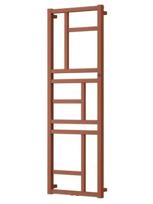 Zlevněný Koupelnový radiátor MONDRIAN barva dle vzorníku, Barva dle vzorníku - BEZ PŘÍPLATKU, 40, 115, Středové 50 mm - koupelny-sanita.cz