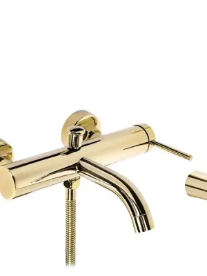 Značkový Rea Spot Vanová baterie se sprchou rozteč 150mm zlato