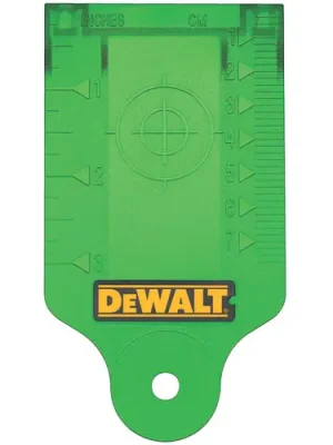 Akce DeWalt DE0730G Zaměřovací karta pro ZELENÉ lasery