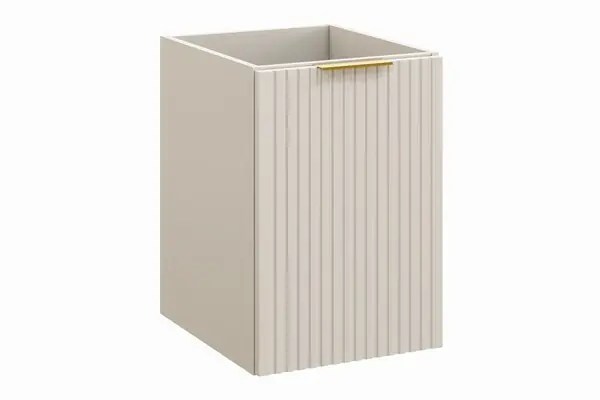 Zlevněný Comad Koupelnová skříňka s košem na prádlo 40x57x46 cm Adel Cashmere 81-40-1DK kašmír