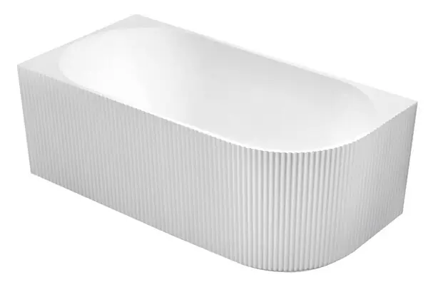 Akce Aqualine TIBERA STRIP rohová volně stojící vana 170x80cm, bílá