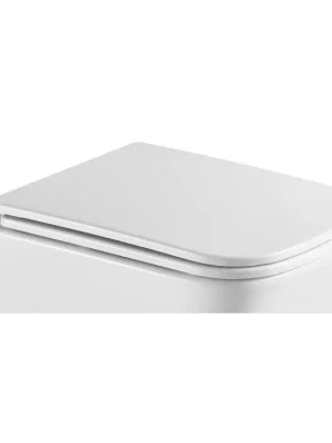 Značkový WC sedátko FLAT soft-close, hranaté (ORLO) - koupelny-sanita.cz