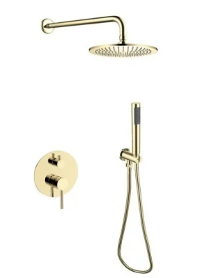 Zlevněný Podomítkový sprchový set DECCO/ILLUSION I/VEO Zlatá lesklá - koupelny-sanita.cz