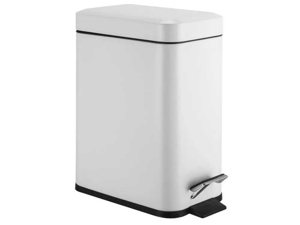 Cenová Bomba SIMPLE LINE odpadkový koš obdélníkový 5l, bílá mat - koupelny-sanita.cz