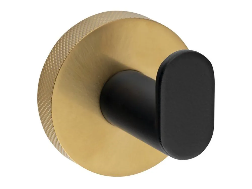 LARISSA háček, černá/zlato mat - koupelny-sanita.cz Víkendová Akce