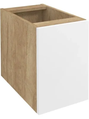 Ověřený WAVE skříňka spodní dvířková 30x45x47,8cm, pravá/levá, bílá/dub alabama