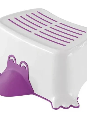 Doprava Zdarma DUCK dětské protiskluzové stupátko do koupelny, fialová - koupelny-sanita.cz