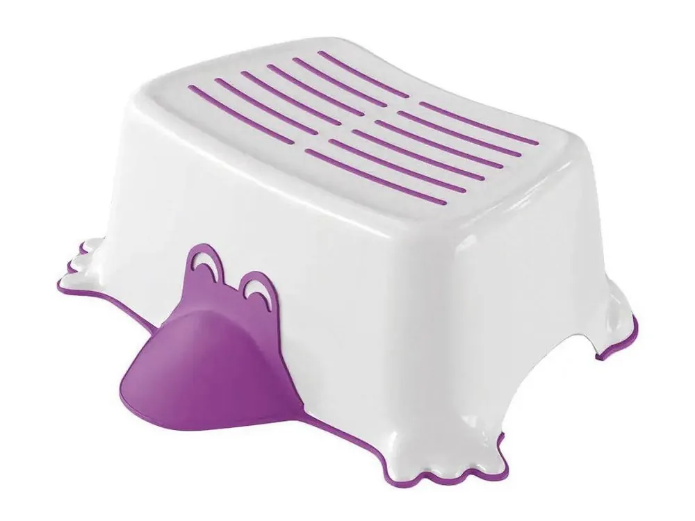 Doprava Zdarma DUCK dětské protiskluzové stupátko do koupelny, fialová - koupelny-sanita.cz