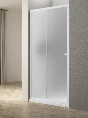 Akce UGGA posuvné sprchové dveře 1200mm, sklo Brick, bílá