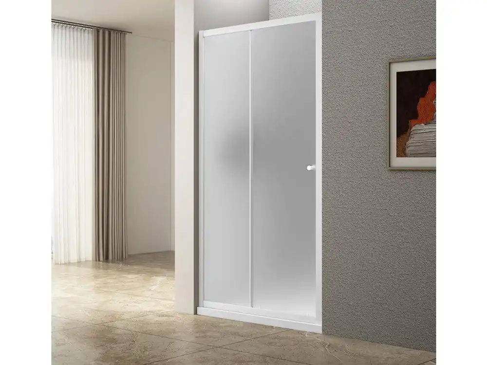 Akce UGGA posuvné sprchové dveře 1200mm, sklo Brick, bílá