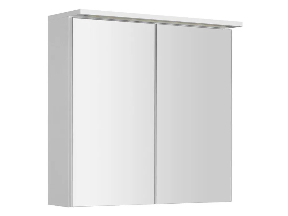 KAWA STRIP galerka s LED osvětlením 70x70x22cm, bílá Originální