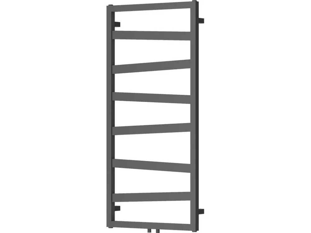 Akce MEXEN - Zoom otopný žebřík/radiátor dekorativní 1100 x 530 mm, 376 W, antracit W130-1100-530-00-66