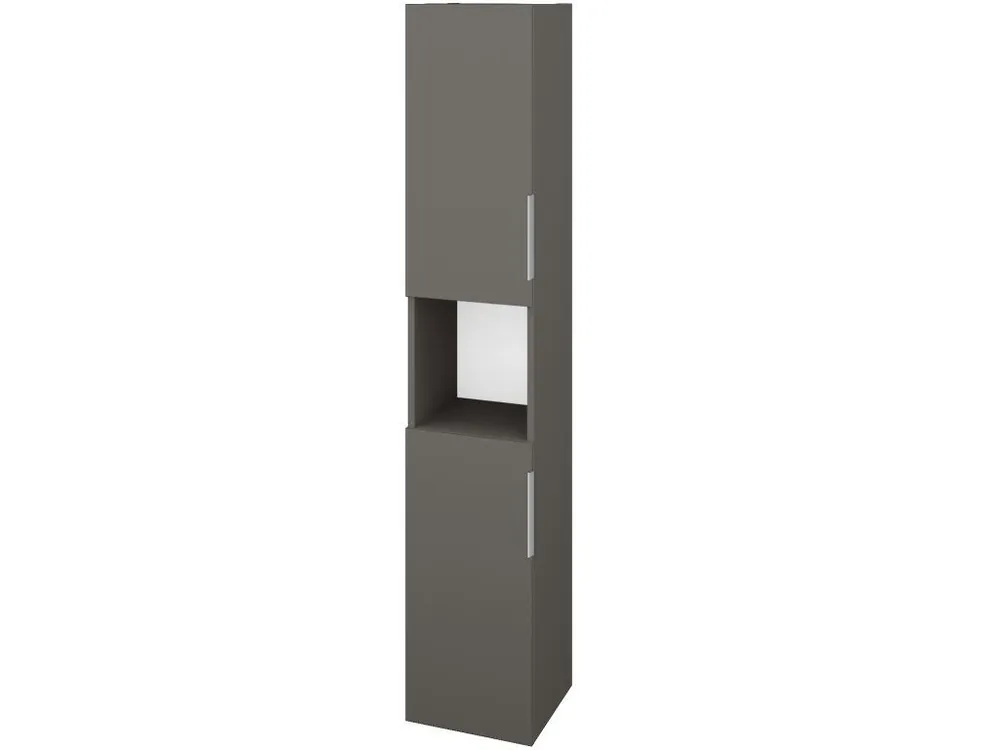 Značkový Vysoká skříň DOS SVD2O 35 - N06 Lava / Úchytka T05 / N06 Lava / Levé