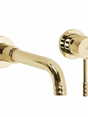 Zlevněný REA Lungo Podomítková umyvadlová baterie metalické zlato + BOX