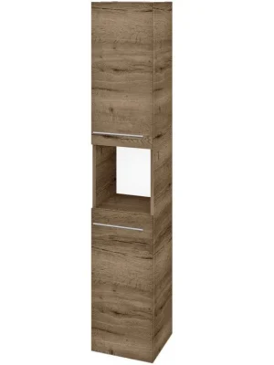 Akce Vysoká skříň DOS SVD2O 35 - D21 Tobacco / Úchytka T02 / D21 Tobacco / Levé