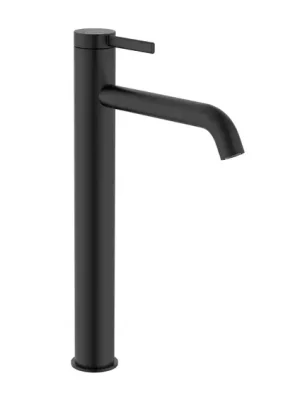 Značkový Vysoká umyvadlová baterie Roca Ona s výpustí černá A5A349ENB0
