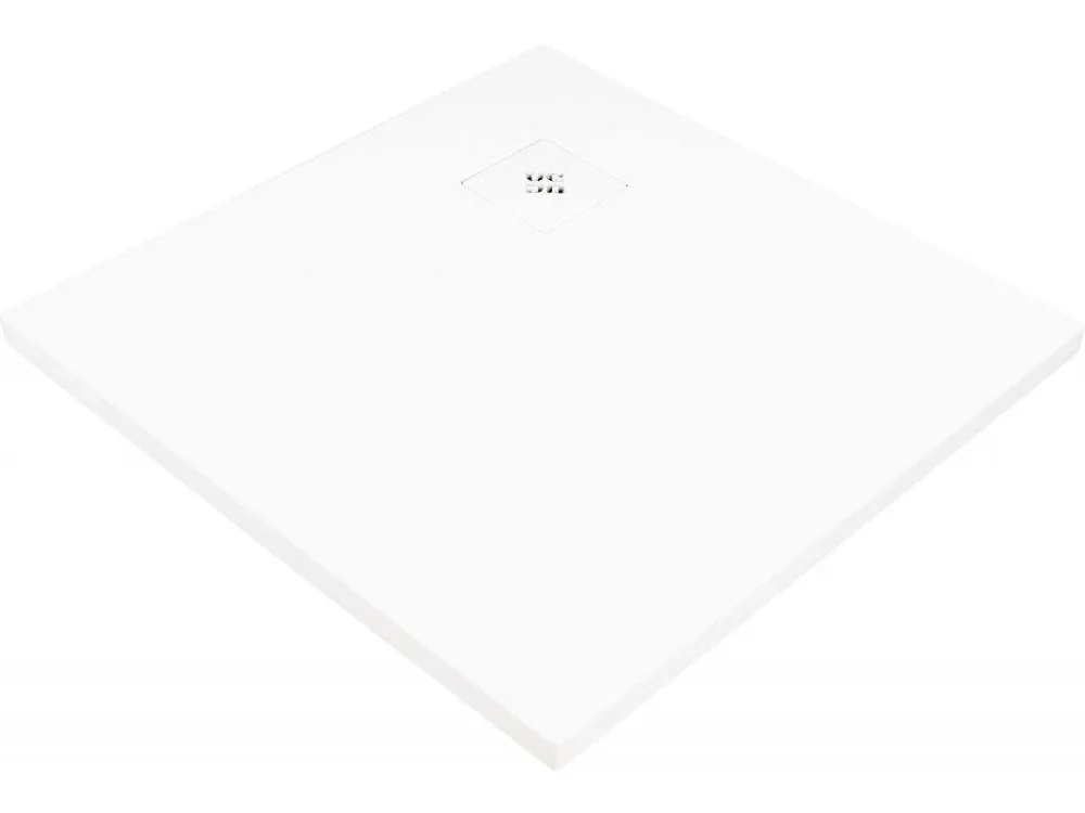 Značkový DEANTE - Silia white sprchová vanička - akrylát, čtverec, 90x90 cm KSKA00909B