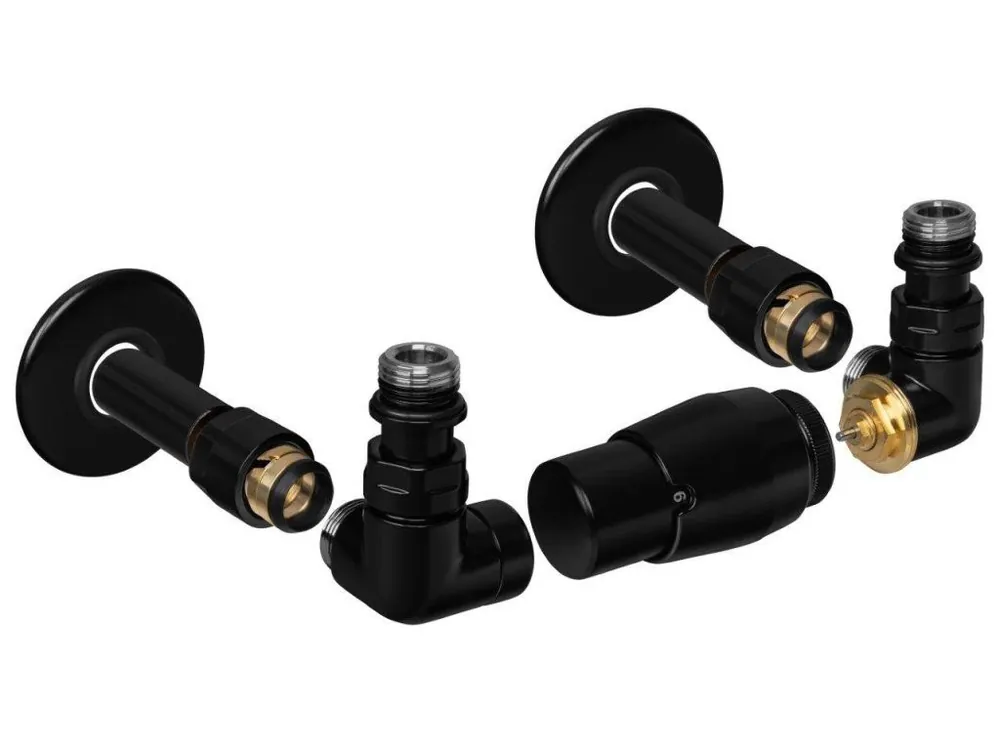 Akce CLASSIC-SET, rohový ventil (Z2), Černá , Pravá - koupelny-sanita.cz