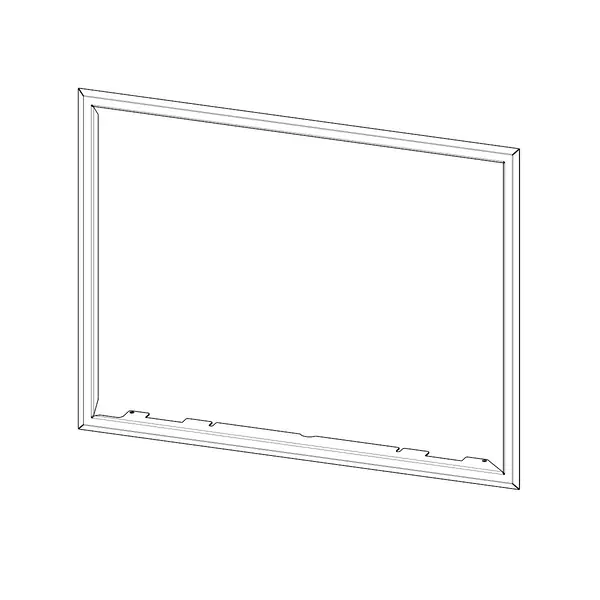 Značkový Romotop Krycí rámek D2M pro krbovou vložku DYNAMIC (B)2G