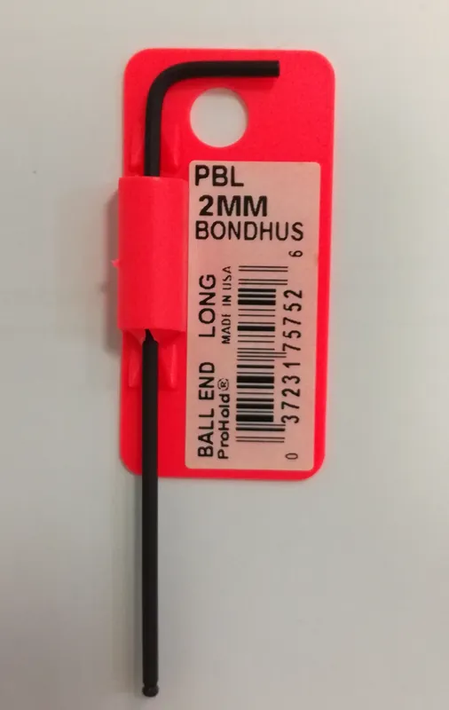 Zlevněný Bondhus L-klíč 2mm ProHold