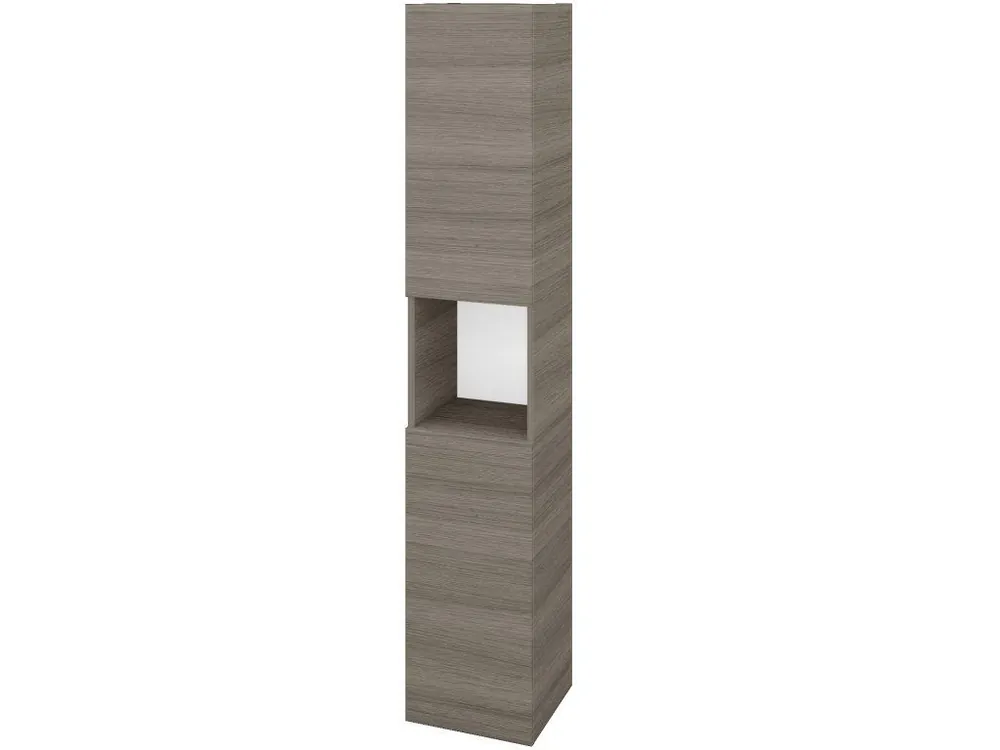 Značkový Vysoká skříň DOS SVD2O 35 - D03 Cafe / Bez úchytky T31 / D03 Cafe / Pravé