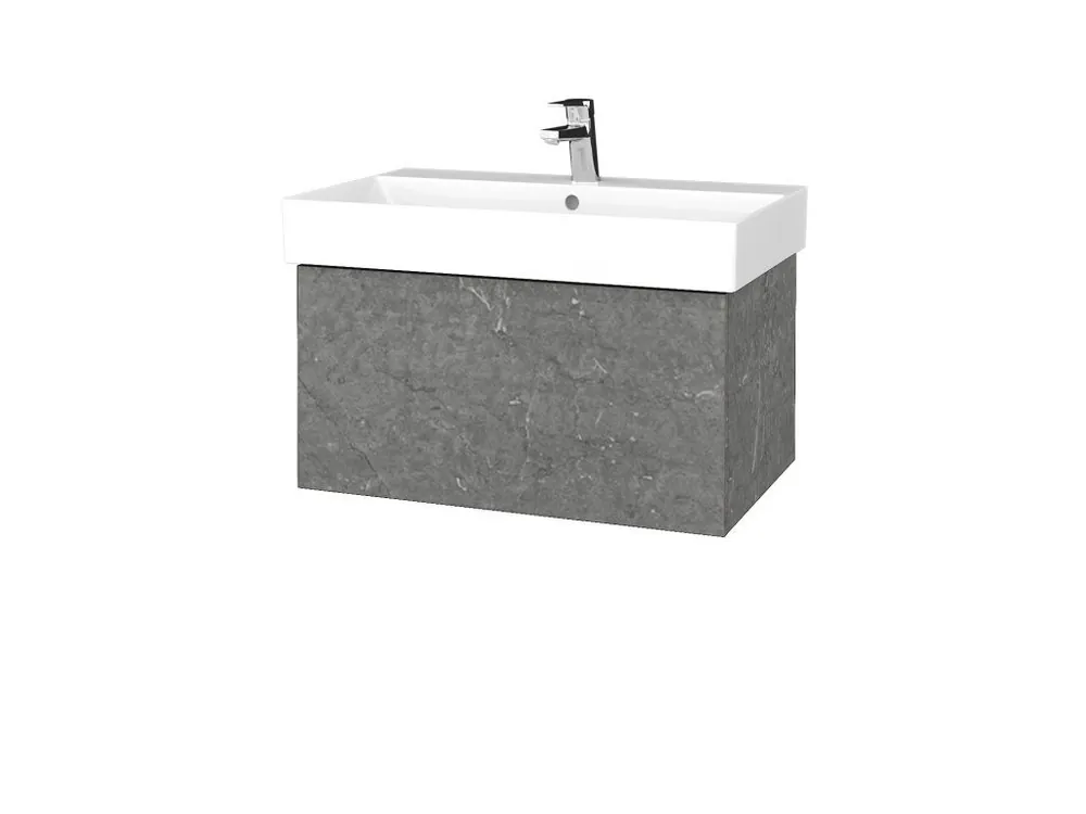Zlevněný Koupelnová skříňka VARIANTE SZZ 70 umyvadlo Glance - D20 Galaxy / D20 Galaxy