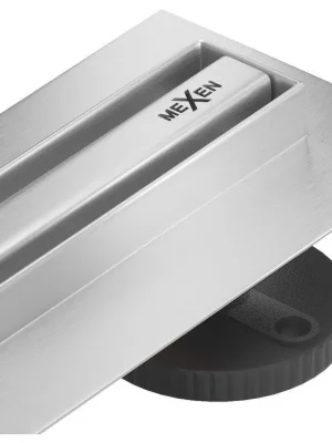 Značkový MEXEN - Flat 360 Slim odtokový žlab otočný 100 cm nerez 1041100