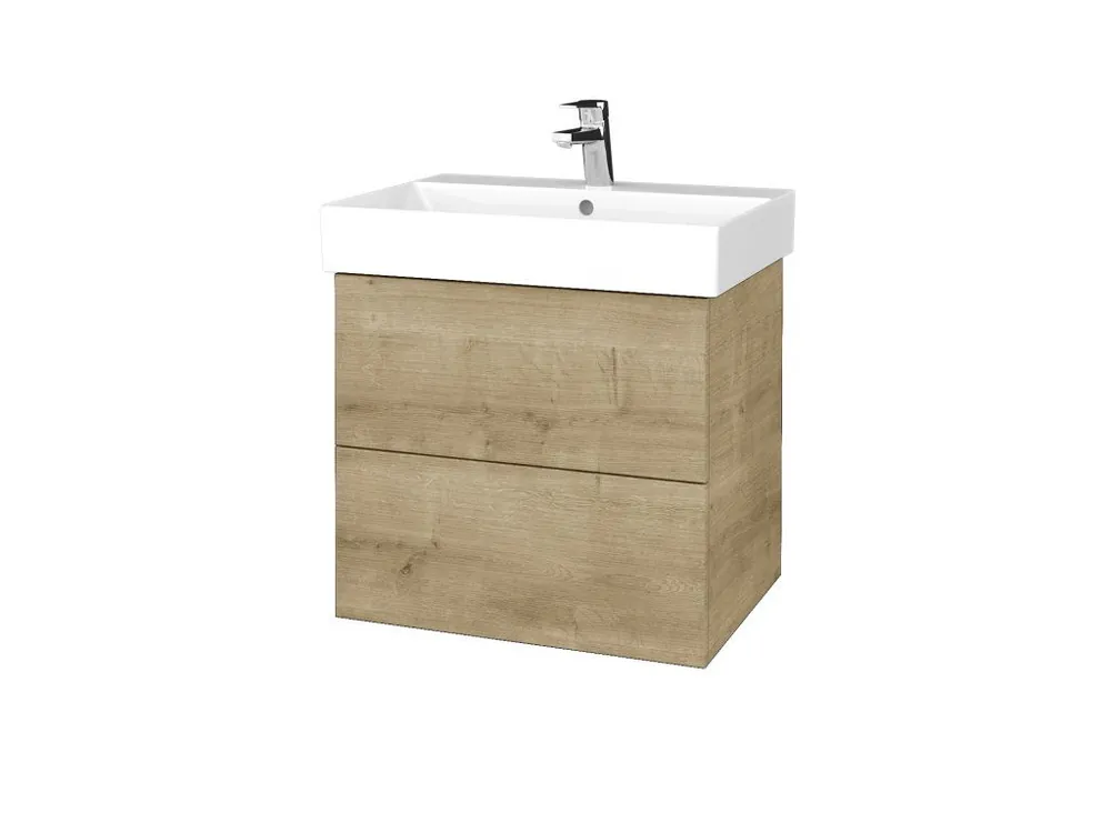 Značkový Koupelnová skříňka VARIANTE SZZ2 60 umyvadlo Glance - D09 Arlington / D09 Arlington