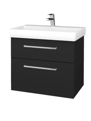 Akce Koupelnová skříňka PROJECT SZZ2 70 - L03 Antracit vysoký lesk / Úchytka T04 / L03 Antracit vysoký lesk