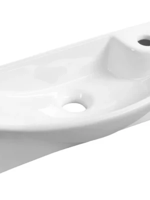 Koupit Online Sapho Carlon malé keramické umývátko 45x23 cm baterie vpravo | Koupelny-Sanita.cz