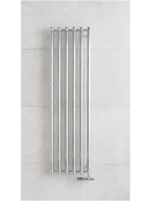 Akce Koupelnový radiátor PMH Rosendal 950x266mm, Bílá mat