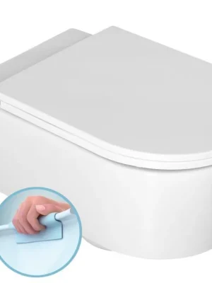 SISTEMA A závěsná WC mísa Rimless 36x53,5 cm – bílá Výprodej