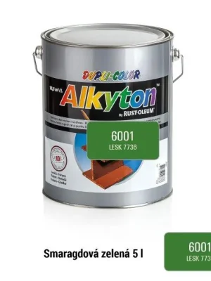 Akční Cena ALKYTON RAL6001 lesk 5l