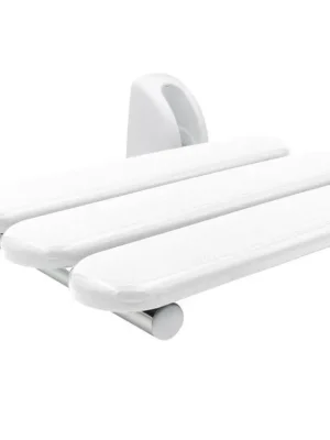 Must-Have HANDICAP sklopné sedátko do sprchového koutu, 36x25cm, bílá - koupelny-sanita.cz