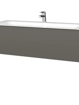 Akce Koupelnová skříňka VARIANTE SZZ 120 pro umyvadlo Finion - N01 Bílá lesk / N06 Lava