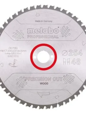 Značkový Metabo Pilový kotouč HW/CT 254 x 30 mm, 48 zubů, 628221000