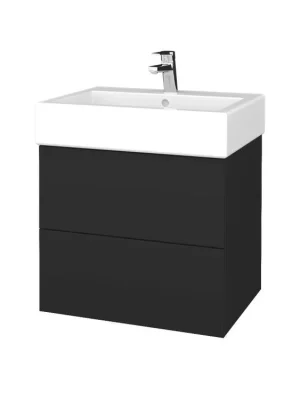 Zlevněný Koupelnová skříňka VARIANTE SZZ2 60 pro umyvadlo Duravit Vero - N03 Graphite / N03 Graphite