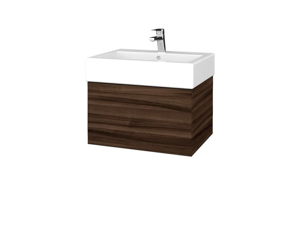 Značkový Koupelnová skříňka VARIANTE SZZ 60 pro umyvadlo Duravit Vero - D06 Ořech / D06 Ořech