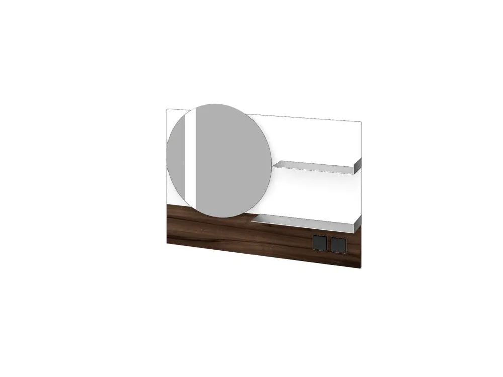 Zlevněný Zrcadlo INVENCE ZCOPE 90 - Q08 (L01+D06)