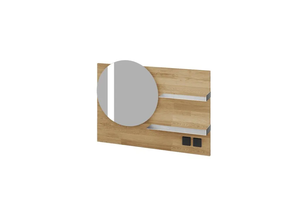 Zrcadlo INVENCE ZCOPE 90 - A01 Dub (masiv) Sleva