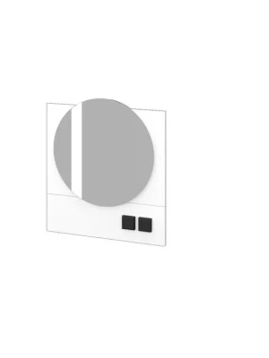 Zrcadlo INVENCE ZCOE 60 - L01 Bílá vysoký lesk Must-Have