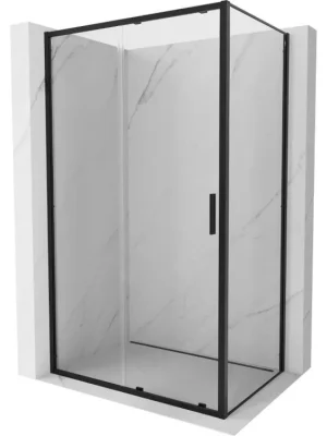 Akce MEXEN/S - Exo sprchový kout, posuvné dveře 115 x 100, transparent, černá 8151-115-100-70-00