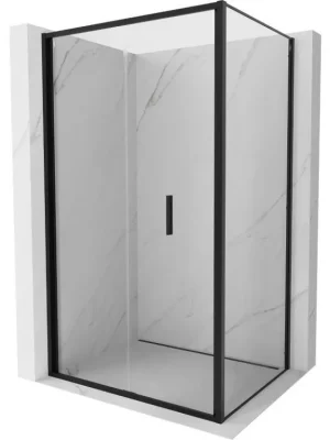 Zlevněný MEXEN/S - Exo sprchový kout skládací dveře 85 x 90, transparent, černá 816-085-090-70-00