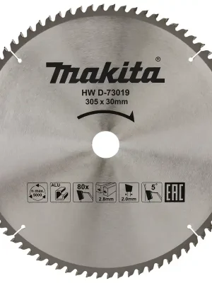 Akce Makita D-73019 pilový kotouč na hliník 305x30x80T TCT