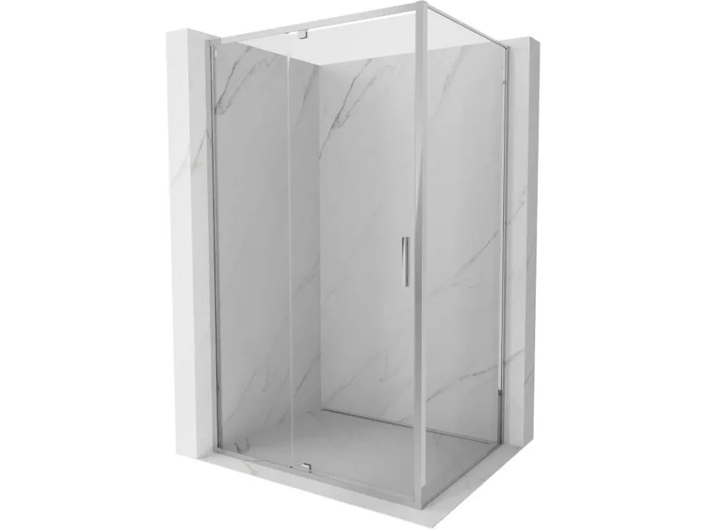 Akce MEXEN/S - Exo sprchový kout dveře křídlové 130 x 90, transparent, chrom 819-130-090-01-00