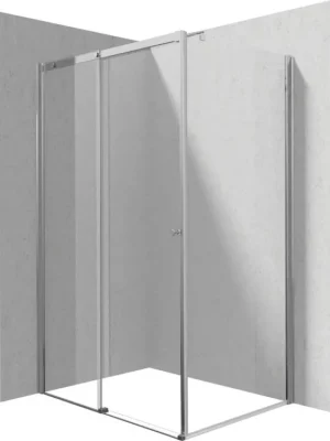 Zlevněný DEANTE/S - Sprchový kout posuvné dveře 160 pevná stěna 40 KTS_084P+KTSP016P+KTS_0P1X KERRIA/0296