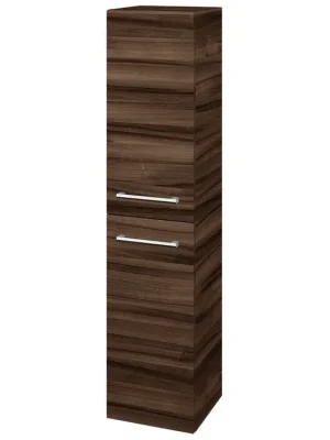 Akce Vysoká skříň s košem DOS SVD2K 35 - D06 Ořech / Úchytka T03 / D06 Ořech / Levé